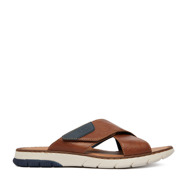 Klapki Rieker CEO-25283-22 Brązowy -