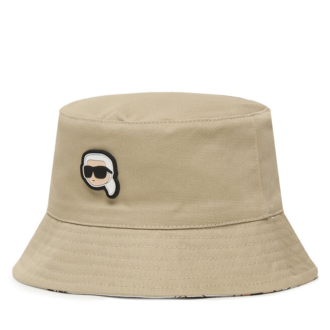 Kapelusz KARL LAGERFELD Bucket Z31206 Beżowy -
