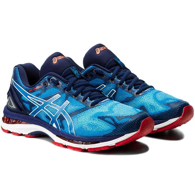 Asics gel nimbus 19 men's shoes diva blue/white/indigo discount