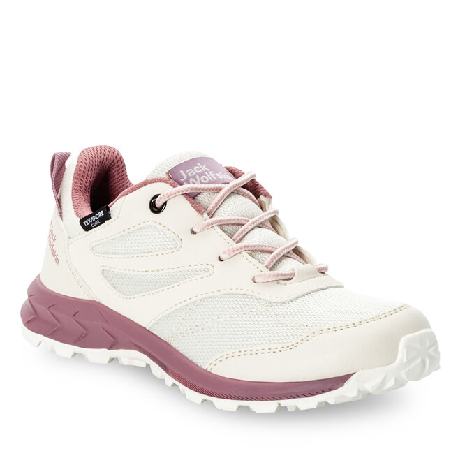 Jack Wolfskin Pārgājienu apavi Jack Wolfskin Woodland Texapore Low K 4042162 Egret