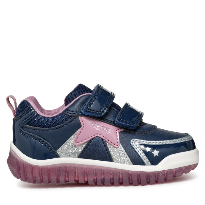 Sneakersy Geox B Lightyloo Girl B4661A 00254 - Granatowy