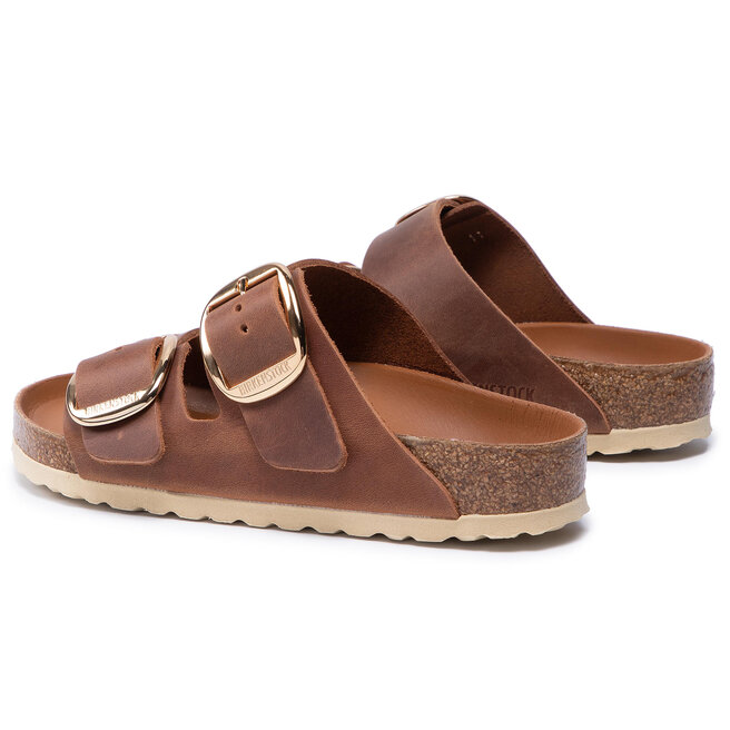 Birkenstock Чехли Birkenstock Arizona Big Bucke 1011072 Cognac
