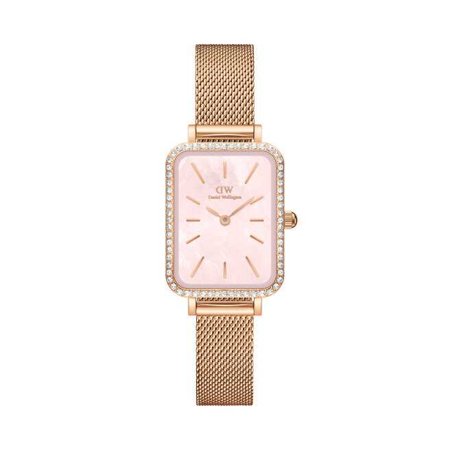 Zegarek Daniel Wellington Quadro Mesh DW00100669 - złoto