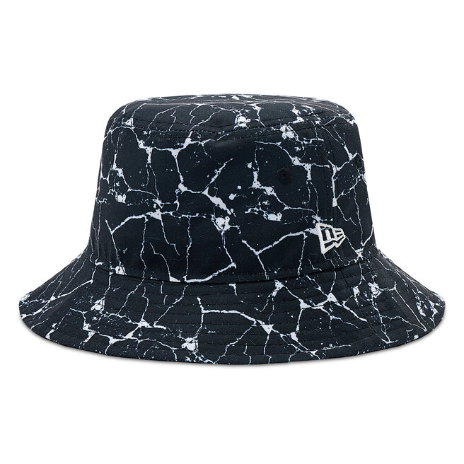 Pălărie New Era Marble Print Bucket Hat 60285236 Black epantofi.ro imagine noua