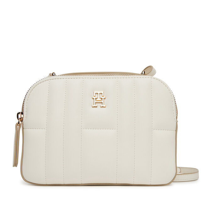 Torebka Tommy Hilfiger Th Feminine Conv Camera Bag - Écru