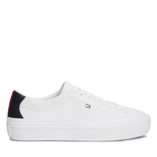Sneakersy Tommy Hilfiger Vulc Monotype Sneaker - Biały
