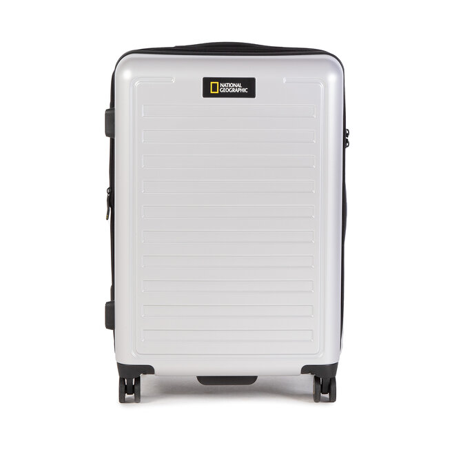 National Geographic Valiză Mică Rigidă National Geographic Luggage N164HA.60.23 Silver