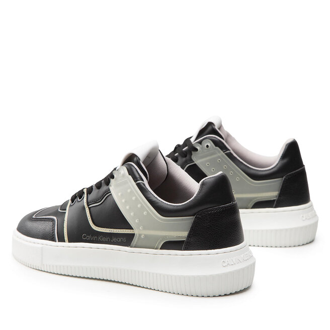 Calvin Klein Jeans Sneakers Calvin Klein Jeans Chunky Cupsole Laceup Low Tpu YM0YM00425 Black/White 0GK