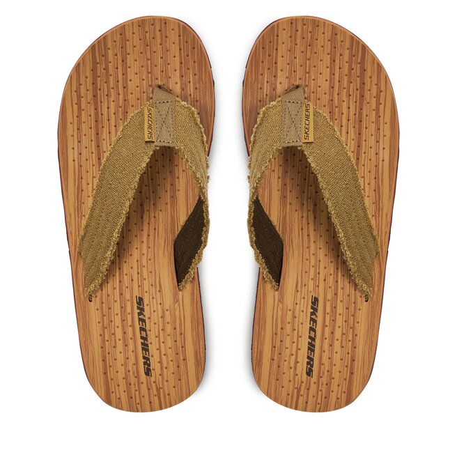 Japonki Skechers Tantric-Fritz - Brązowy