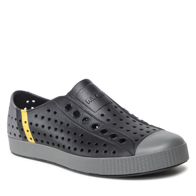 Teniși Native Jefferson Block 11100102-1025 Jiffy Black/Dublin Grey