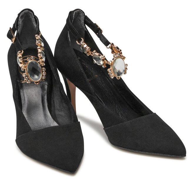 Baldowski Stilettos Baldowski D03803-2835-002 Zamsz czarny