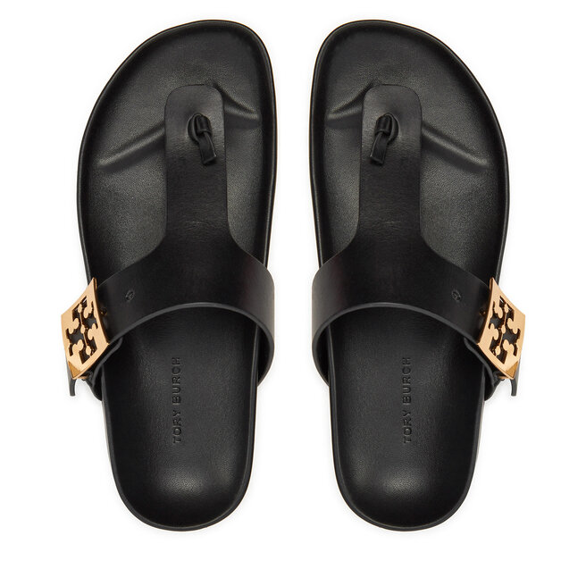 Japonki Tory Burch Mellow Thong Sandal - Czarny