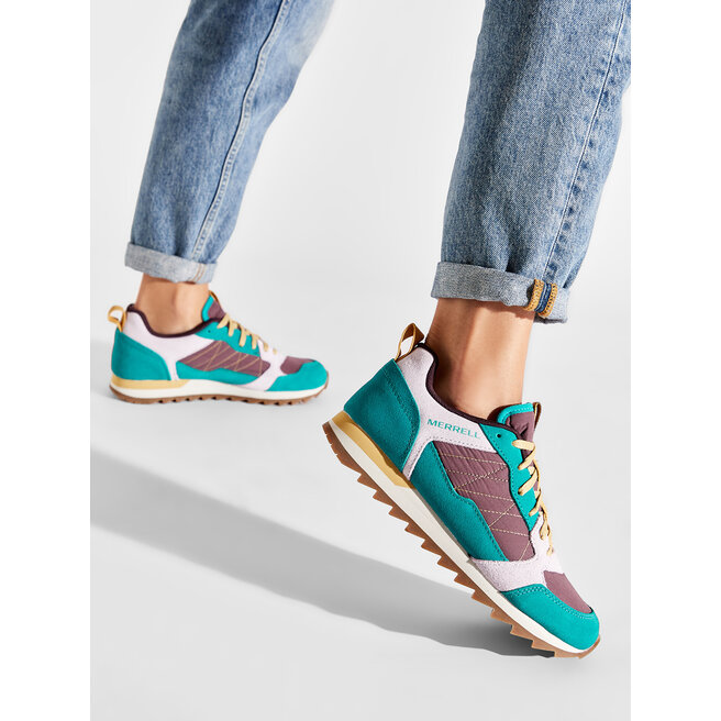 Merrell Сникърси Merrell Alpine Sneaker J004150 Burgundy/Teal