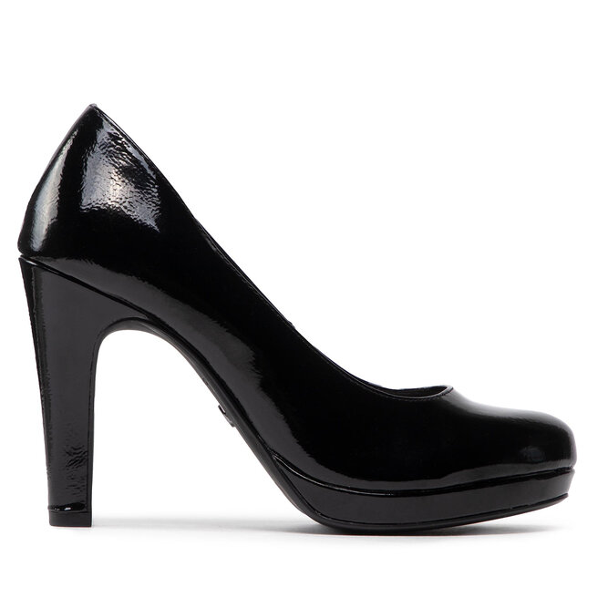 Tamaris black patent hotsell shoes