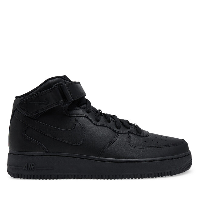 Sneakersy Nike Air Force 1 '07 Mid - 001 Czarny