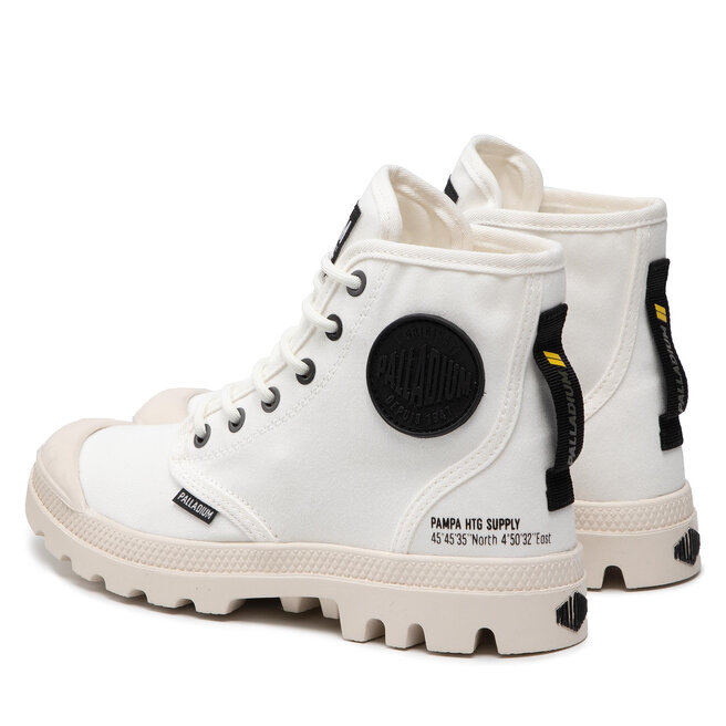 Palladium Trappers Palladium Pampa Hi Htg Supply 77356-116-M Star White