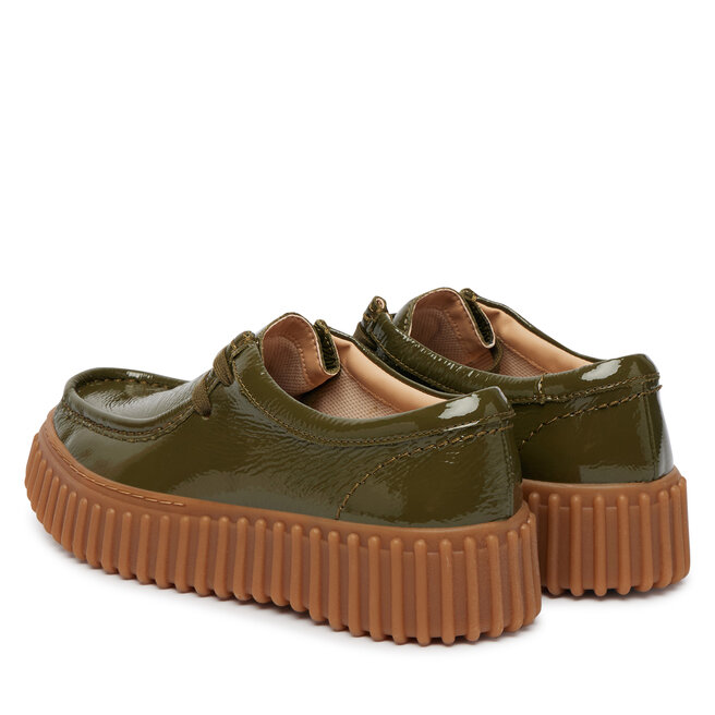 Półbuty Clarks Torhill Bee 26186668 Zielony - kobiece