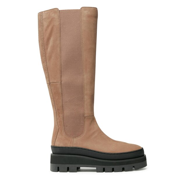 Botas altas Clarks Orianna2 261748184 Pebble Nubuck zapatos.es