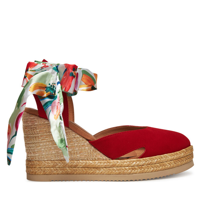 Espadryle Unisa - Ks Czerwony