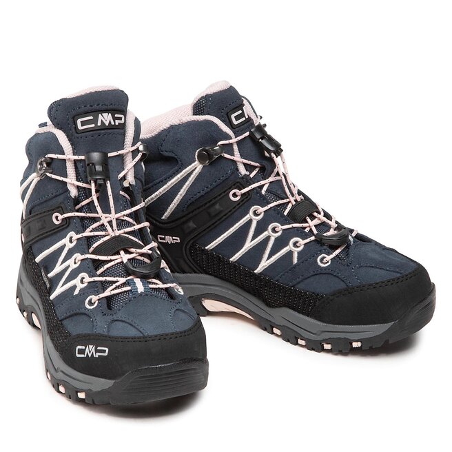 CMP Chaussures de trekking CMP Kids Rigel Mid Trekking Shoe Wp 3Q12944 Asphalt/Rose
