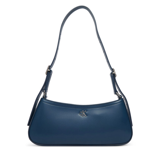 Torebka Calvin Klein Ck Small Shoulder Bag LV04F3170G Granatowy -