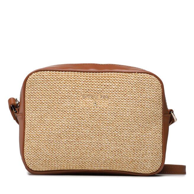 Geantă Patrizia Pepe 2B8985/L070-X1HI Brown/Natural 2B8985/L070-X1HI imagine noua 2022
