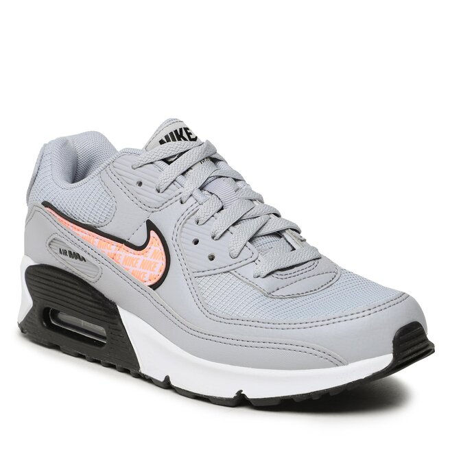 Nike Air Max 90 Nn Gs DZ5637 001 Wolf Grey Sunset Glow Doll