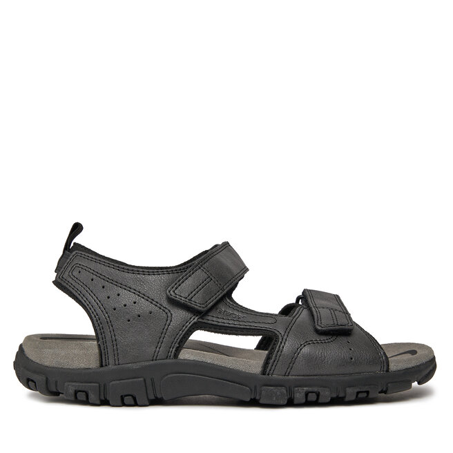 Sandały Geox Uomo Sandal Strada U4524B 000ME - Czarny