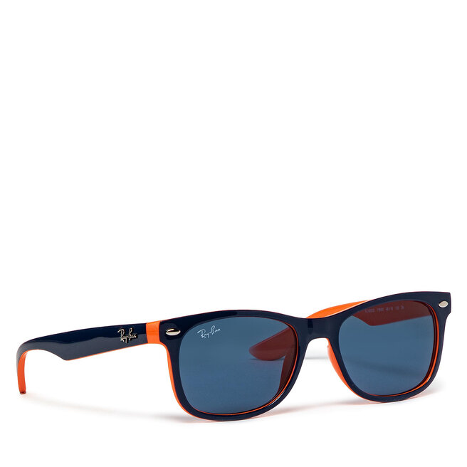 Γυαλιά ηλίου Ray-Ban Junior New Wayfarer 0RJ9052S 178/80 Blue On Orange/Blue
