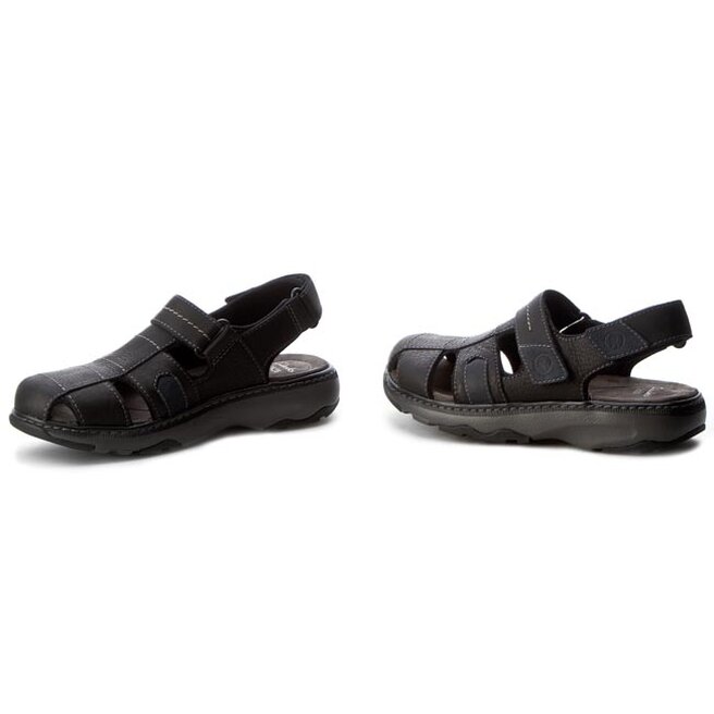 Clarks Raffe Bay 261150817 Black Leather epapoutsia.gr