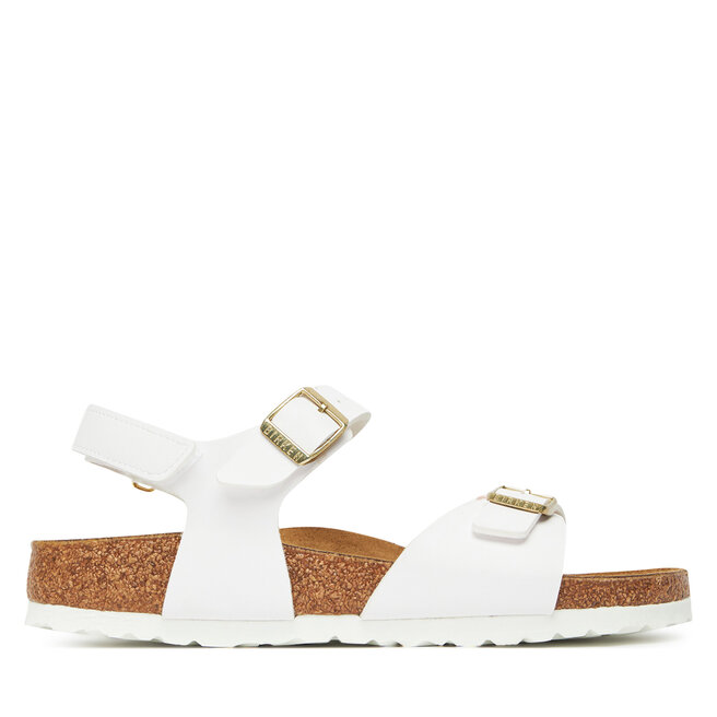 Sandały Birkenstock Rio Flowers As Kids - D Biały