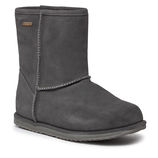 EMU Australia Boty EMU Australia Brumby Lo Teens T10773 Charcoal