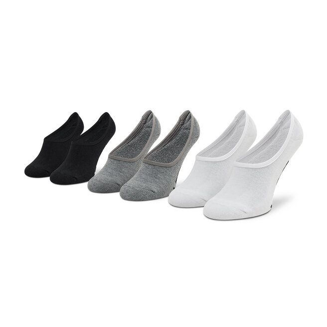Vans Set 3 perechi de șosete scurte unisex Vans Classic Super No VN000XS9IZH1 Black Assorted