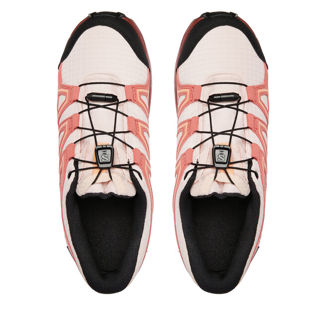 Salomon Boty Salomon Speedcross Climasalomon™ Waterproof L47278800 English Rose/Cow Hide/Cantaloupe