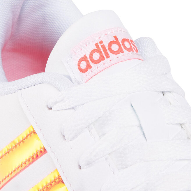 Buty adidas Hoops 2.0 K FW7616 White eobuwie .pl