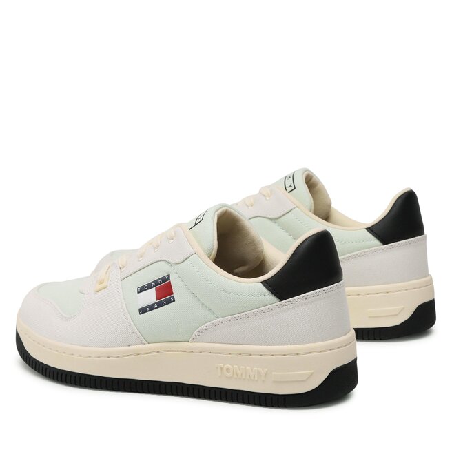 Tommy rossa Jeans Sneakers Tommy rossa Jeans Pantalons 5 poches Tommy rossa Hilfiger Ivory YBI
