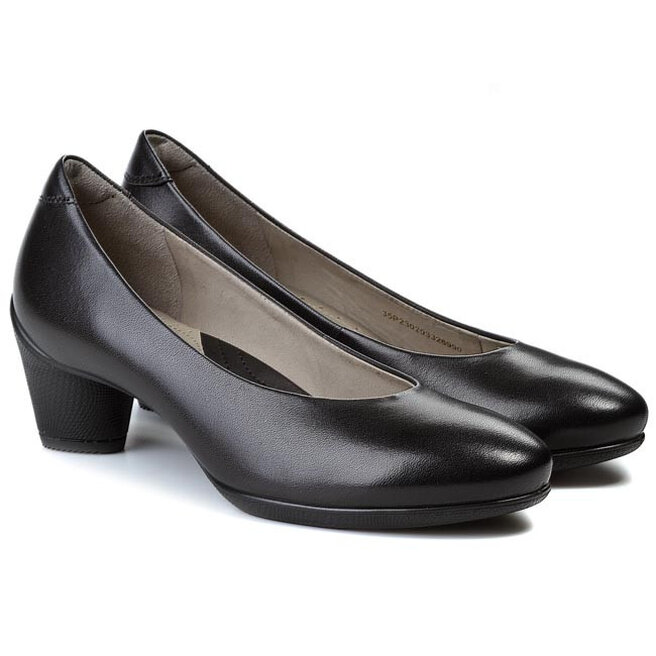 ECCO Poltopánky ECCO Sculptured 45 23020301001 Black