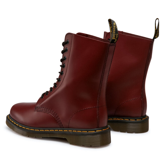 1490 cherry red doc martens