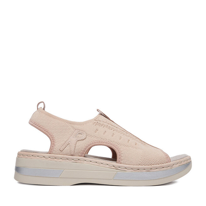 Sandały Rieker CEO-V59B5-31 Różowy jasny - kobiece