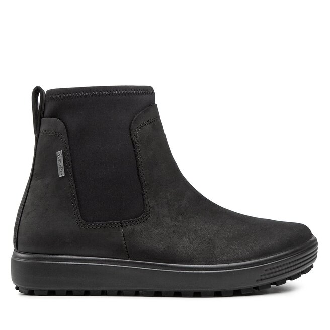 Botki ECCO Soft 7 Tred W GORE-TEX - Czarny