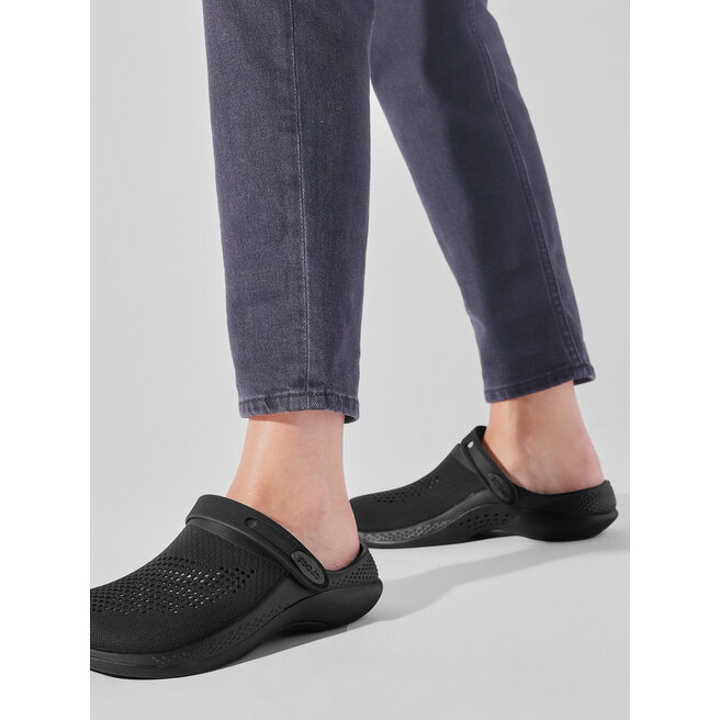 Crocs Şlapi Crocs Crocs Literide 360 Clog 206708 Black/Black 060