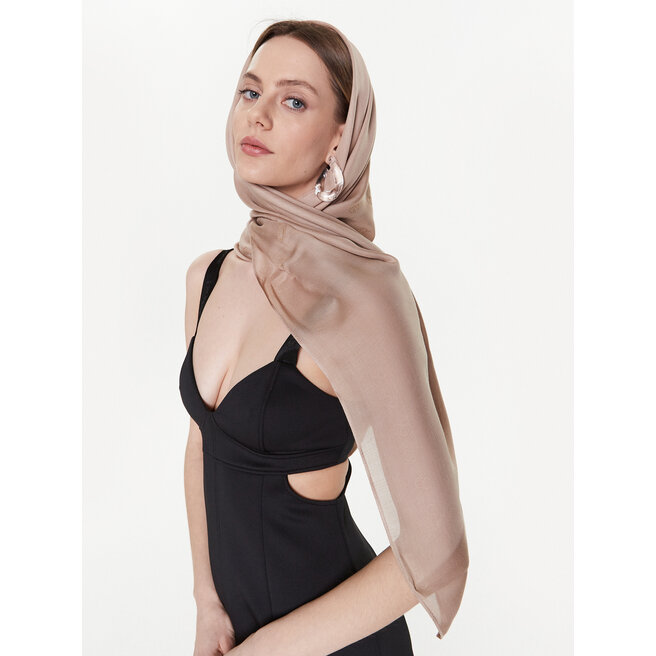 Eșarfă TWINSET 231TA4560 Warm Beige 04233 04233 imagine noua 2022