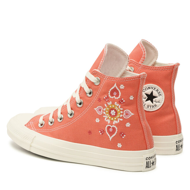 Converse Teniși Converse Ctas Hi A02203C Broght Madder/Egret/Black