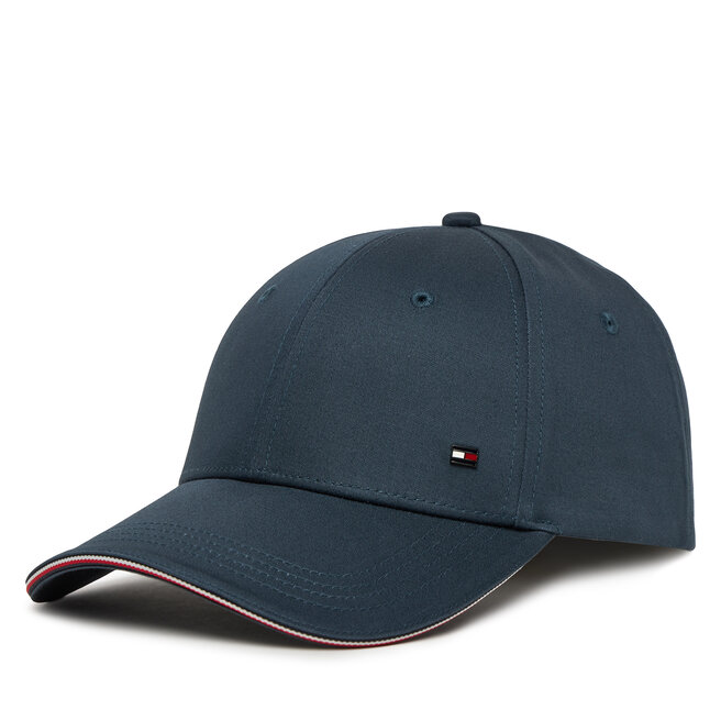 Czapka z daszkiem Tommy Hilfiger Th Corporate Cotton 6 Panel Cap - Granatowy