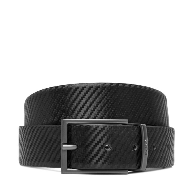 Pasek Męski BOSS Otano 50522893 Czarny -