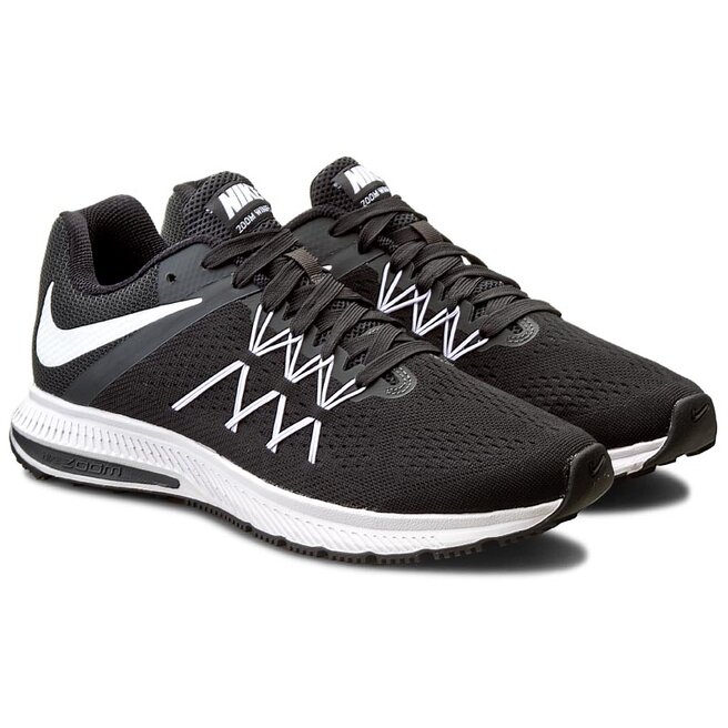 Zapatos Nike Winflo 3 001 Black/White/Anthracite • Www.zapatos.es