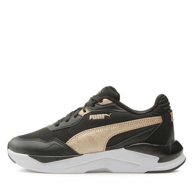 puma white metallic gold