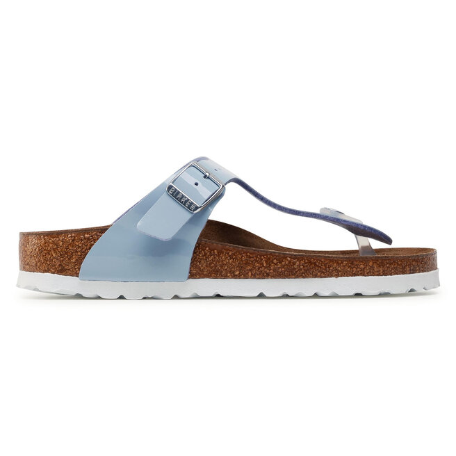 birkenstock patent dove blue