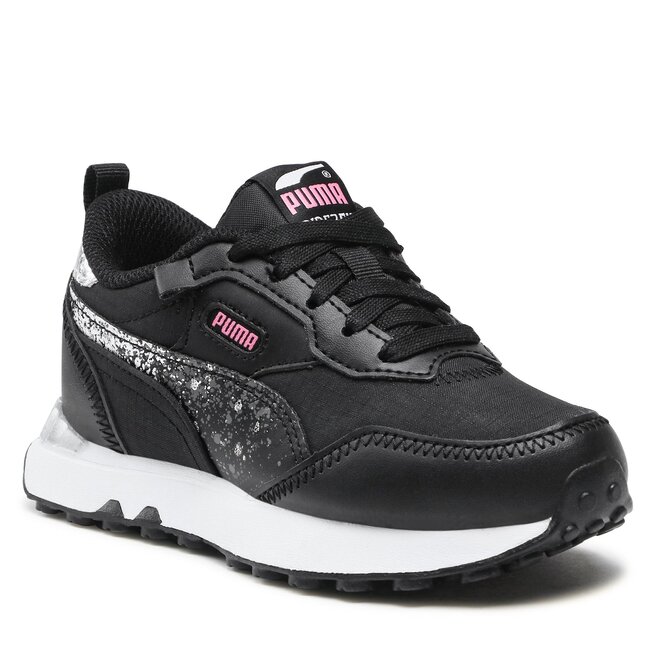 Puma black on sale silver