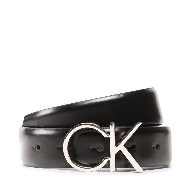 Ζώνη Γυναικεία Calvin Klein Re-Lock Ck Logo Belt 30mm K60K610157 BAX